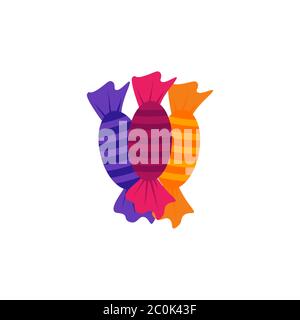 candy vector design template illustration Stock Vector
