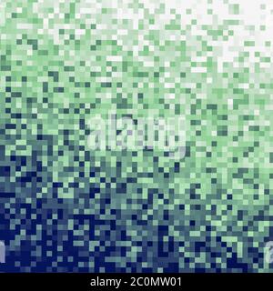 Mosaic gradient tiles texture background Stock Photo