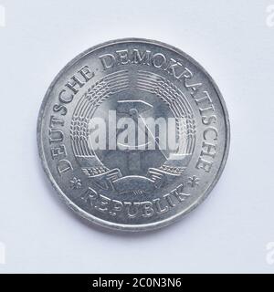 money, coins, German Democratic Republik (GDR), 10 Mark, 1974