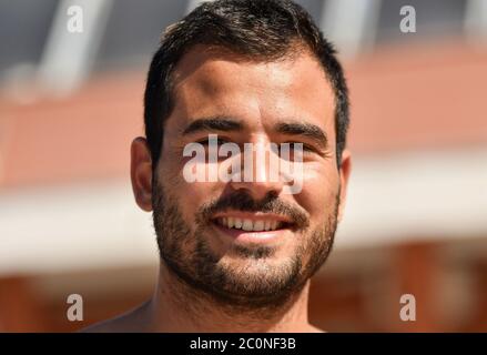 Siracusa, Italy. 11th June, 2020. francesco of fulvbio (italy) during Collegiate Training Settebello Italian Waterpolo Team at Caldarella Pool, Waterpolo Italian National Team in siracusa, Italy, June 11 2020 Credit: Independent Photo Agency/Alamy Live News Stock Photo