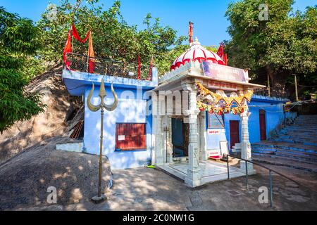 Arbuda Devi Temple or Adhar Devi Temple in Mount Abu, a hill station in Rajasthan state, India Stock Photo