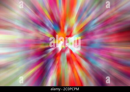 Floral fabric roll Stock Photo