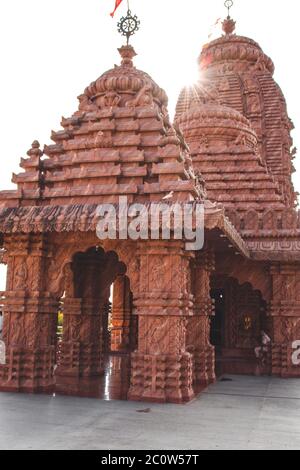 jagannath temple to worship lord jagarnath. Stock Photo