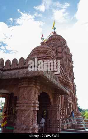 jagannath temple to worship lord jagarnath. Stock Photo