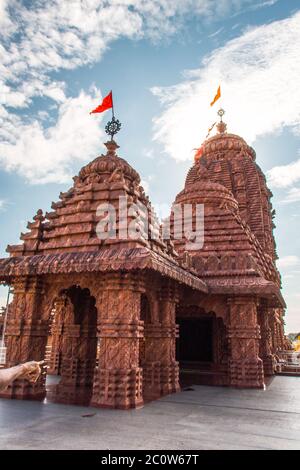 jagannath temple to worship lord jagarnath. Stock Photo