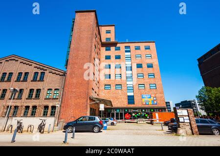 DUISBURG, GERMANY - JULY 03, 2018: Explorado Kindermuseum Duisburg is located in Duisburg, Germany Stock Photo