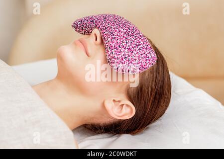 restorative eye pillow