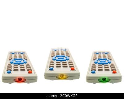 remote controls Stock Photo