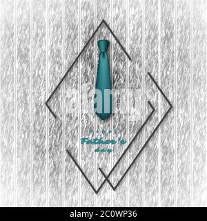 Father's day holiday design. Stock Vector