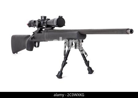 Sniper rifle Stock Photo