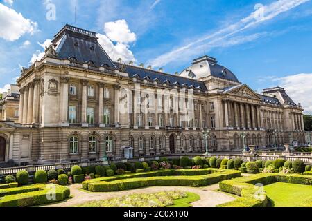 The Royal Palace in Brussels Stock Photo