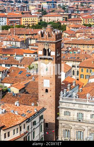 Aerial view of Verona, Italy Stock Photo - Alamy