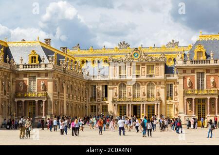 Famous palace Versailles Stock Photo