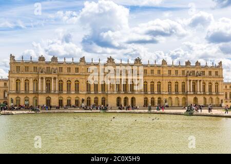 Famous palace Versailles Stock Photo