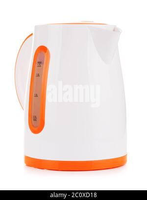 Plastic Electric Kettle Stock Photo