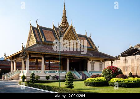 Phochani Pavilion, Royal Palace, Phnom Penh, Cambodia Stock Photo