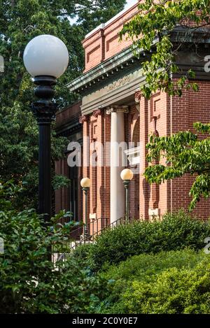 Administration Building, built in 1907, at the University of Georgia in Athens, Georgia. (USA) Stock Photo