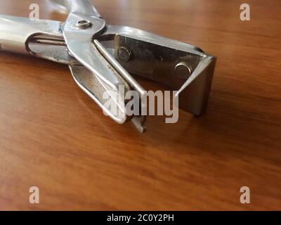 Staple remover Stock Photo