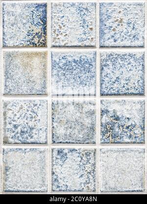 blue square tiles Stock Photo