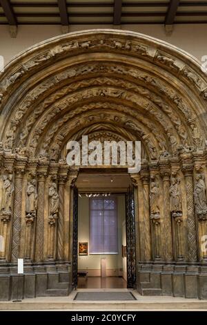 Moscow, Russia - October 29, 2015: Pushkin Museum Stock Photo