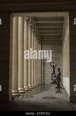 Moscow, Russia - October 29, 2015: Pushkin Museum Stock Photo