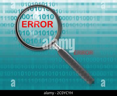 error Stock Photo