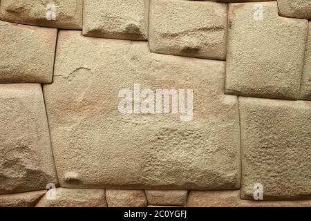 Inca Stone of 12 Angles in Cuzco Peru Stock Photo - Alamy