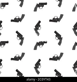 Abstract GunSeamless Pattern Background. Vector Illustration EPS10 Stock Vector