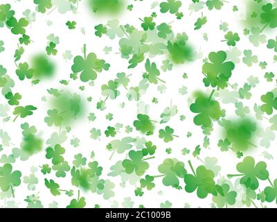 St. Patricks Day holiday background. Stock Vector