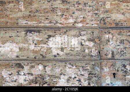 old painted wooden background Stock Photo