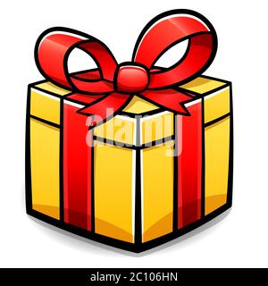 Vector illustration of gift box isolated design Stock Vector