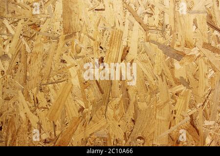 seamless texture of oriented strand board OSB Stock Photo