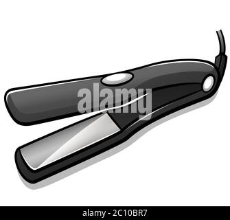 flat iron clip art