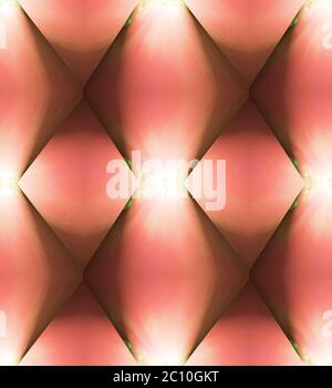 gradient  flower abstract seamless pattern Stock Photo