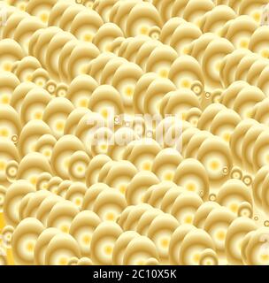 pasta on white background Stock Photo