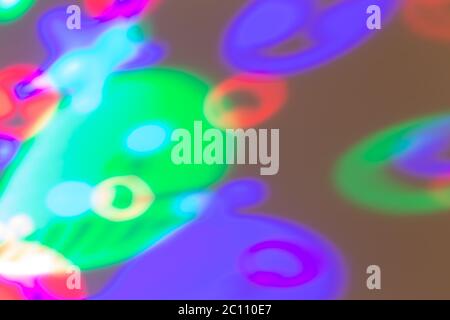 A Backgrounds made of different colored lighting effects Stock Photo