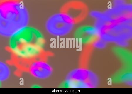 A Backgrounds made of different colored lighting effects Stock Photo