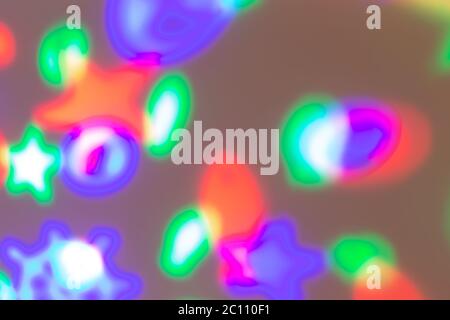 A Backgrounds made of different colored lighting effects Stock Photo