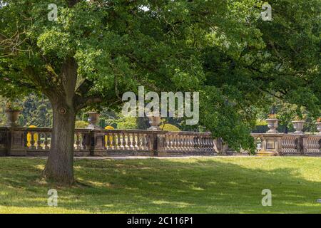 Images of Trentham Gardens in Stoke-on-Trent Staffordshire, UK Stock Photo