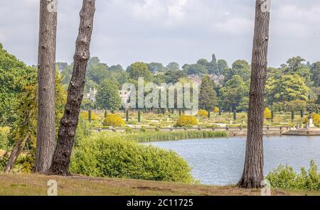 Images of Trentham Gardens in Stoke-on-Trent Staffordshire, UK Stock Photo