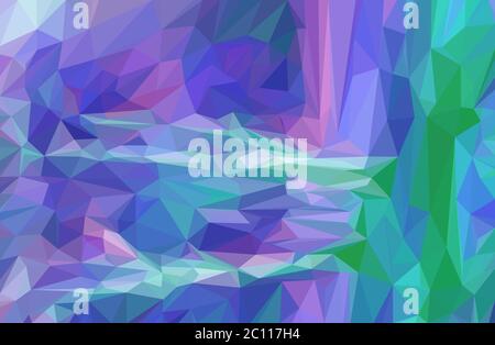 Low Poly Pattern. Stock Photo