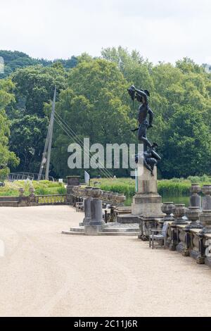 Images of Trentham Gardens in Stoke-on-Trent Staffordshire, UK Stock Photo