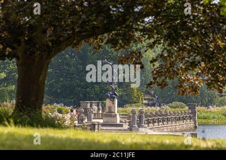 Images of Trentham Gardens in Stoke-on-Trent Staffordshire, UK Stock Photo