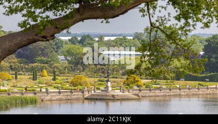 Images of Trentham Gardens in Stoke-on-Trent Staffordshire, UK Stock Photo