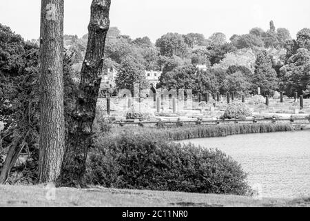 Images of Trentham Gardens in Stoke-on-Trent Staffordshire, UK Stock Photo