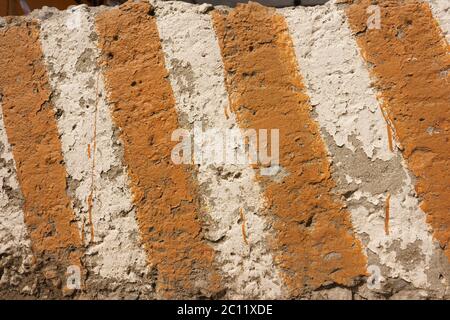 Hazard Stripes Texture Stock Photo