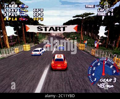 V-Rally Edition 99 - Nintendo 64 Videogame - Editorial use only