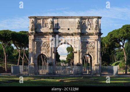 Italy, Rome, The Palatine, Palatine Museum, Frieze depicting Bacchic ...