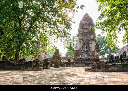Wat Phra Mahathat temple Stock Photo