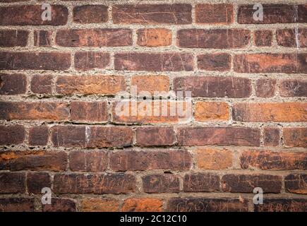 Background of brick wall texture Stock Photo